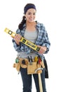 Handywoman Royalty Free Stock Photo