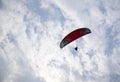 hang glider flight Royalty Free Stock Photo