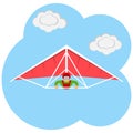 The hang-glider icon