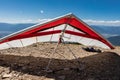 Hang Gliders on the mountain top