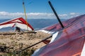 Hang Gliders on the mountain top