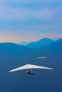 Hang gliding in the Alps