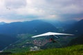 Hang gliding competitions over Kobala mountain