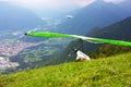 Hang gliding competitions over Kobala mountain