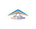 hang gliding icon vector illustration design Royalty Free Stock Photo