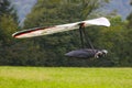 Hang gliding in Monte Cucco Royalty Free Stock Photo