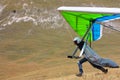 Hang gliding in Monte Cucco Royalty Free Stock Photo