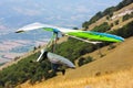 Hang gliding in Monte Cucco Royalty Free Stock Photo