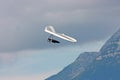 Hang gliding in Swiss Alps