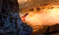 Hang Sung Sot Cave, Halong Bay Royalty Free Stock Photo