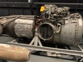 The Royal Air Force Museum London national museum diplaying Roll-Roys Pegasus plane engines