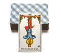 The Hanged Man Tarot Card Reflection Surrender Stand Outside the picture