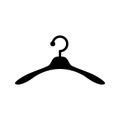 Hanger clothes icon vector. hanger clothes icon simple and modern for app, web and design. Royalty Free Stock Photo