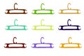 symbols and vector Hanger Full Color Royalty Free Stock Photo