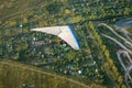 Hangglider piloting Royalty Free Stock Photo