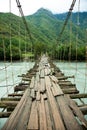 Hanging bridge