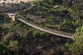 Hanging bridge over the Blue Nile in Ethiopia