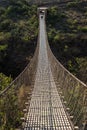 Hanging bridge over the Blue Nile in Ethiopia