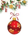 Hanging Christmas Ornament Royalty Free Stock Photo