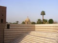 Old roman tower of Babylon in Coptic area of Cairo Royalty Free Stock Photo