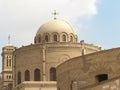 Hanging Coptic Church in old Cairo Egypt Royalty Free Stock Photo