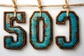503 Hanging Decor Royalty Free Stock Photo