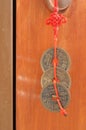 Hanging Door Lucky Copper Coins Fengshui Chinese Geomancy