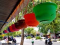 Hanging Flower Vases for Sale at The Shop in Banda Aceh, Aceh