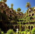 Hanging gardens of Babylon