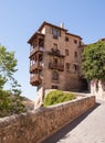 The Hanging houses of Cuenca Royalty Free Stock Photo