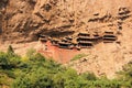 Hanging monastery temple near Datong, China