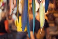 Hanging multicolor handmade Dream catcher with feathers