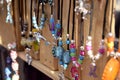 Hanging necklaces Royalty Free Stock Photo