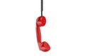 Hanging phone handset