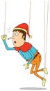 Hanging puppet