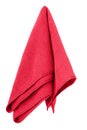 Hanging red and clean towel