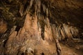 Hanging Rock bright and colorful cave in Thailand