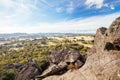 Hanging Rock in Macedon Ranges Australia