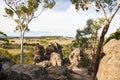 Hanging Rock in Macedon Ranges