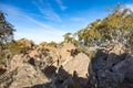 Hanging Rock in Macedon Ranges Royalty Free Stock Photo