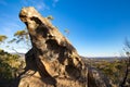 Hanging Rock in Macedon Ranges Royalty Free Stock Photo