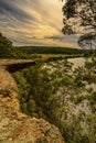 Hanging Rock in Nowra along the Shoalhaven River Royalty Free Stock Photo