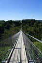Hanging rope bridge Geierlay in Germany