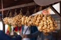 Hanging Small Bagels, Taralli, Small Tarallini, Bread Rings