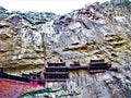 Hanging Temple in Datong city, China Royalty Free Stock Photo