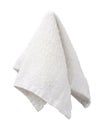 Hanging White Washcloth Royalty Free Stock Photo