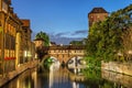 The Hangman Bridge (Henkersteg) in Nuremberg Royalty Free Stock Photo