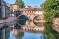 The Hangman Bridge in Nuremberg Royalty Free Stock Photo