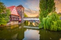 Hangman`s Bridge, Nuremberg, Germany Royalty Free Stock Photo