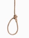 Hangman's knot Royalty Free Stock Photo
